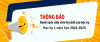 Quyết định cảnh báo học vụ bậc Cao đẳng hệ chính quy HKI năm học 2024-2025